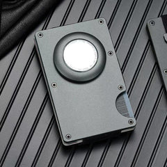 Men's Ultra-thin Aluminum Alloy Metal Wallet