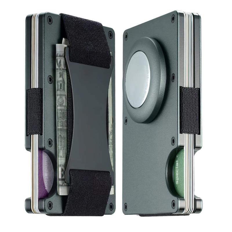 Men's Ultra-thin Aluminum Alloy Metal Wallet