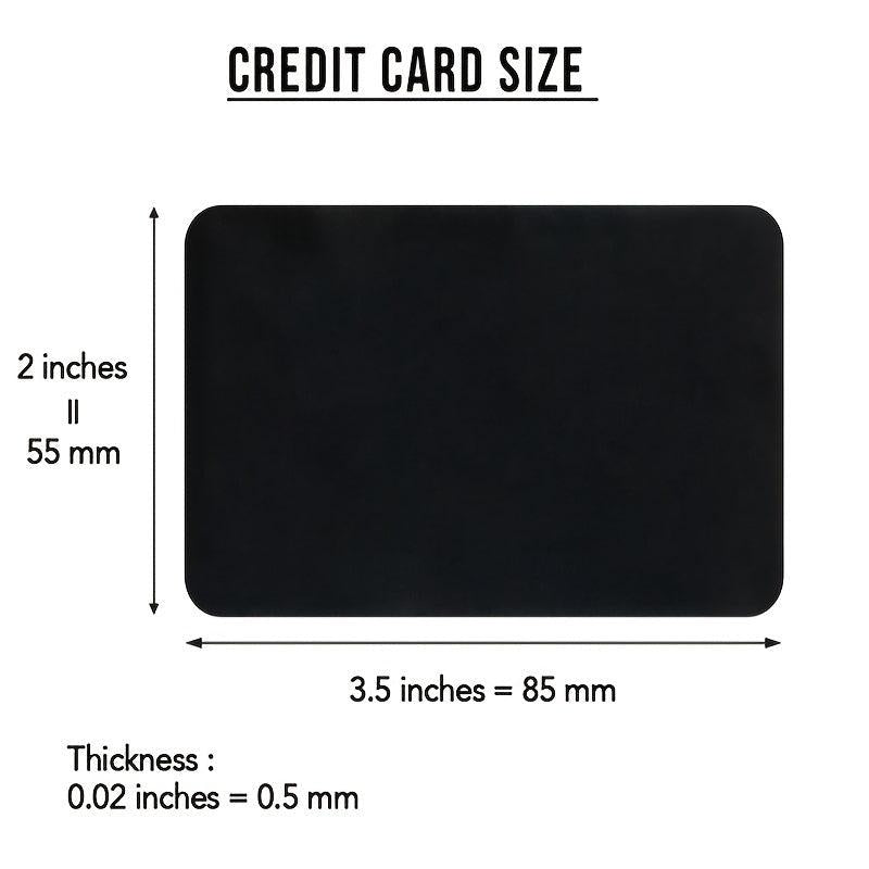 Engraved Wallet Clip Card Metal Lettering Wallet Clip