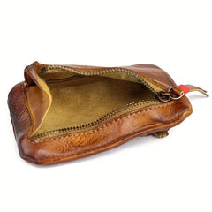 Vintage Men's Leather Small Coin Purse