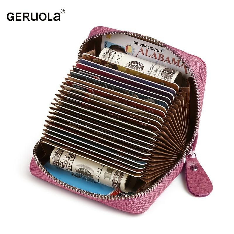 Anti Magnetic Anti theft Brush Large Capacity High end Wallet