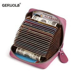 Anti Magnetic Anti theft Brush Large Capacity High end Wallet