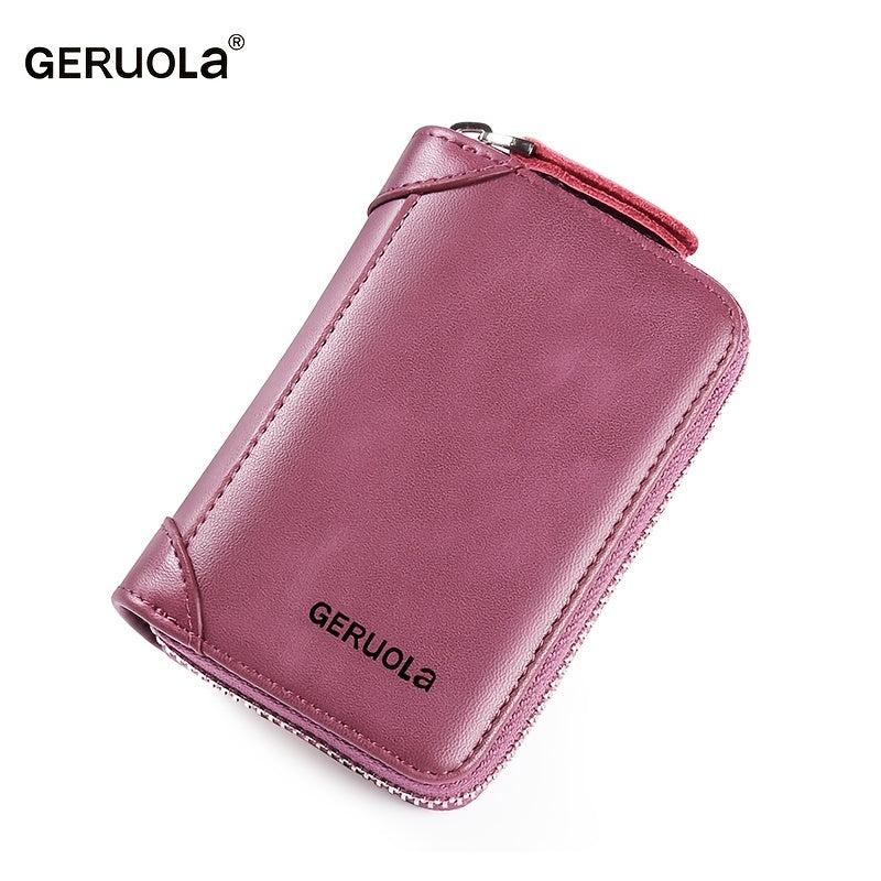 Anti Magnetic Anti theft Brush Large Capacity High end Wallet