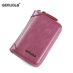 Anti Magnetic Anti theft Brush Large Capacity High end Wallet