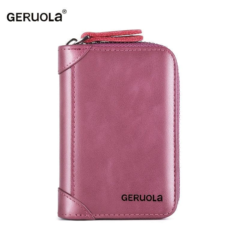 Anti Magnetic Anti theft Brush Large Capacity High end Wallet