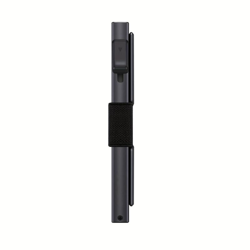 RFID Blocking Card Holder Auto Pop-up Aluminum Alloy 12 Card Slots
