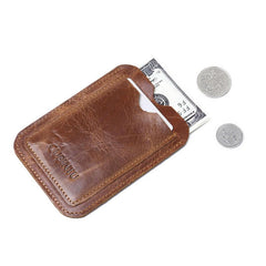 Men's Leather Card Holder Coin Purse