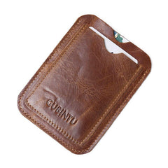 Men's Leather Card Holder Coin Purse
