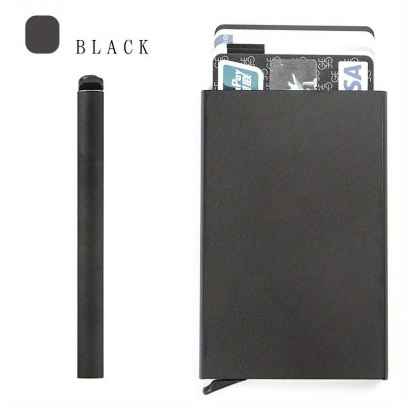 Anti Theft ID Credit Card Holder Aluminium Metal Wallets Pocket Case