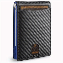 RFID Blocking Wallet Money Clip Credit Card Holder