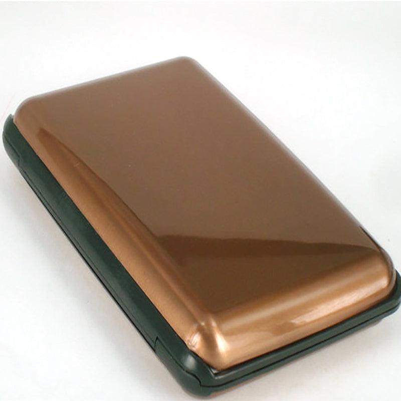 Aluminum Alloy Credit Card Case Anti Magnetic Bank Card Case