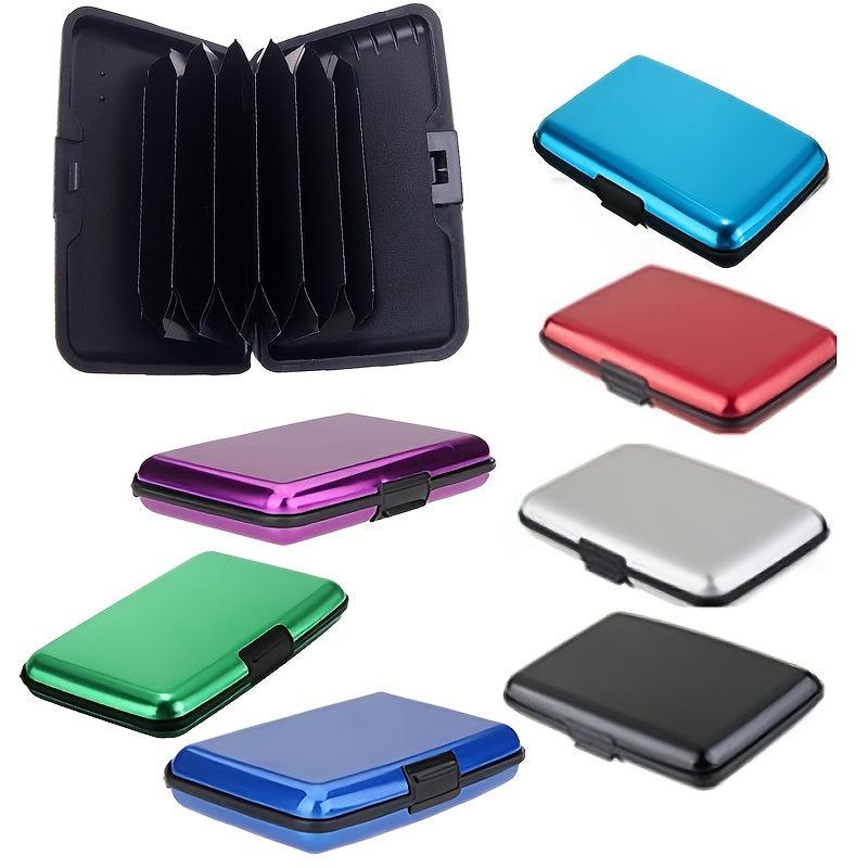 Aluminum Alloy Credit Card Case Anti Magnetic Bank Card Case