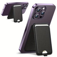 Leather MagSafe Card Holder Wallet for iPhone 14 13 12 Series