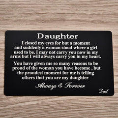 Fashion Men's Card Holder Wallet Birthday Gift Metal Alloy