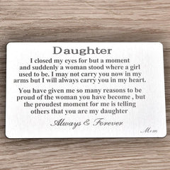 Fashion Men's Card Holder Wallet Birthday Gift Metal Alloy