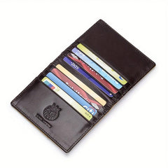 Men's Leather Wallet Coin Purse Ultra Thin Money Card Holder