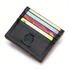 Men's Leather Wallet Coin Purse Ultra Thin Money Card Holder