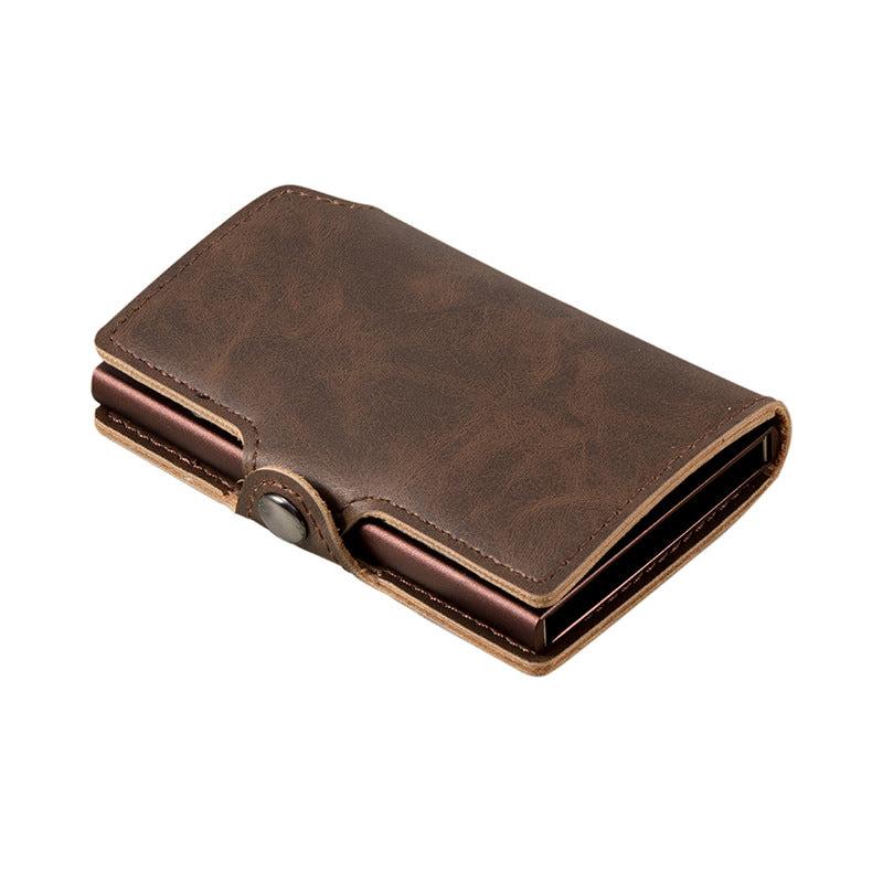 Men's RFID Blocking PU Leather Card Holder