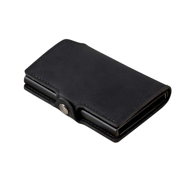 Men's RFID Blocking PU Leather Card Holder