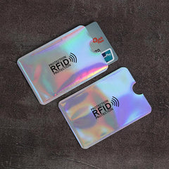 5pcs Slim Anti Rfid Wallet Blocking Card Holder