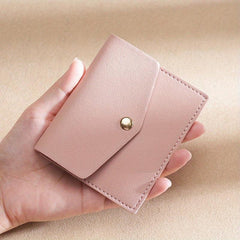 Hasp Card Holder Ultra thin Wallet Small Light Card Slot