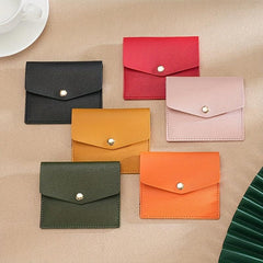 Hasp Card Holder Ultra thin Wallet Small Light Card Slot