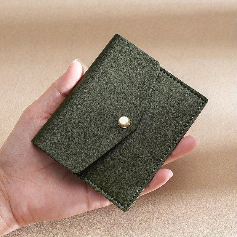 Hasp Card Holder Ultra thin Wallet Small Light Card Slot