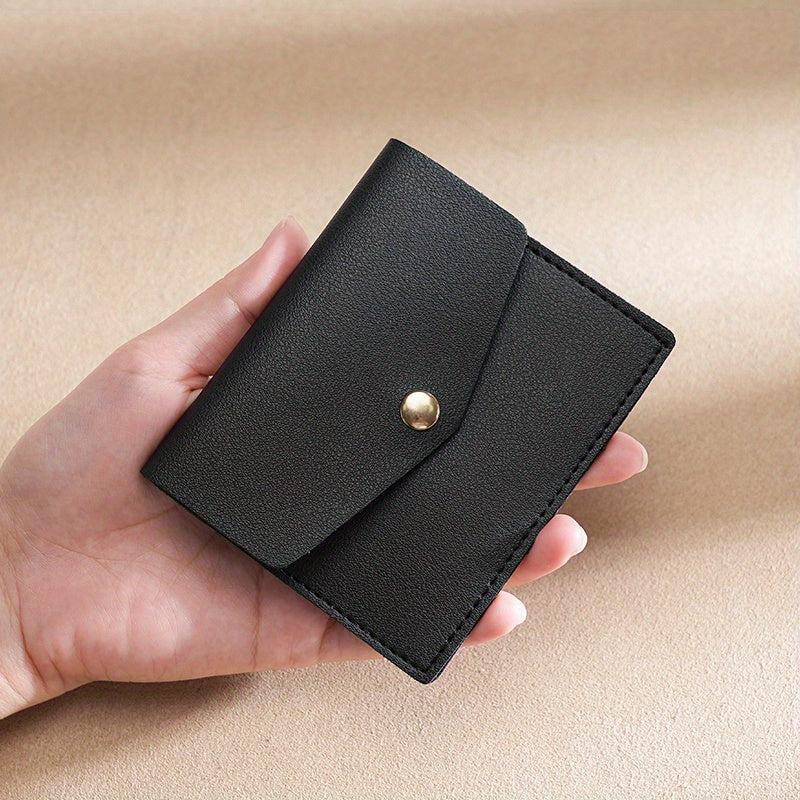 Hasp Card Holder Ultra thin Wallet Small Light Card Slot