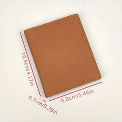 Men's Credit Card Bag Card Holder Solid Pocket Case Organizer