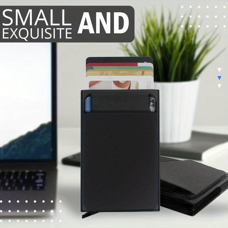 RFID Blocking Aluminum Wallet Money Pouch ID Credit Card Holder