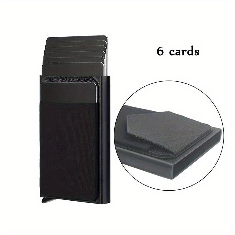 RFID Blocking Aluminum Wallet Money Pouch ID Credit Card Holder