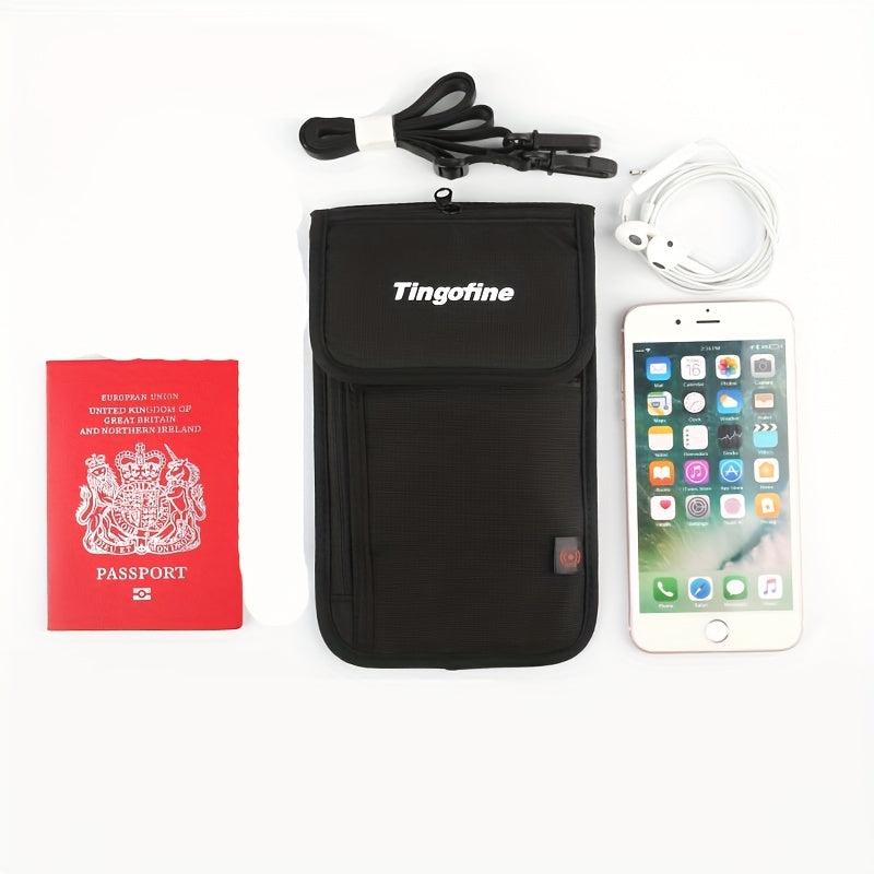 Waterproof Nylon Small Crossbody Bag RFID Blocking Cellphone Shoulder Purses