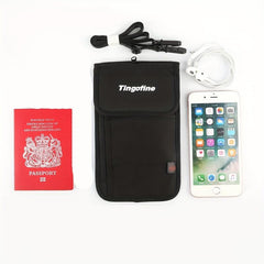 Waterproof Nylon Small Crossbody Bag RFID Blocking Cellphone Shoulder Purses