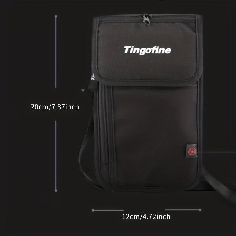 Waterproof Nylon Small Crossbody Bag RFID Blocking Cellphone Shoulder Purses