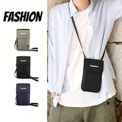 Waterproof Nylon Small Crossbody Bag RFID Blocking Cellphone Shoulder Purses