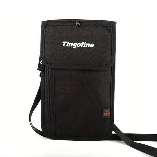 Waterproof Nylon Small Crossbody Bag RFID Blocking Cellphone Shoulder Purses