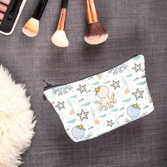Octopus Pattern Zipper Pouch Lightweight Carry On Bag