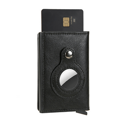 RFID Blocking Credit Card Holder Wallet with AirTag Card Holder Tracker