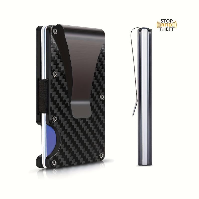 RFID Blocking Card Holder Automatic Pop up Credit Card Holder