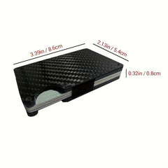 RFID Blocking Card Holder Automatic Pop up Credit Card Holder
