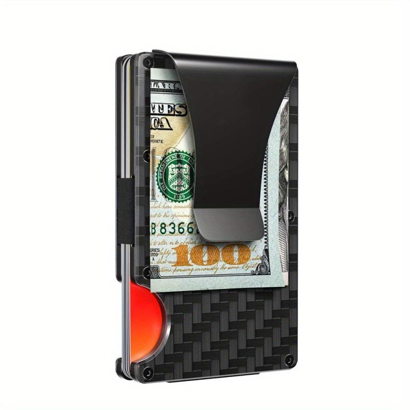 RFID Blocking Card Holder Automatic Pop up Credit Card Holder