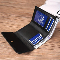 Men's Triold Wallet Ticket Holder Credit Card Bag