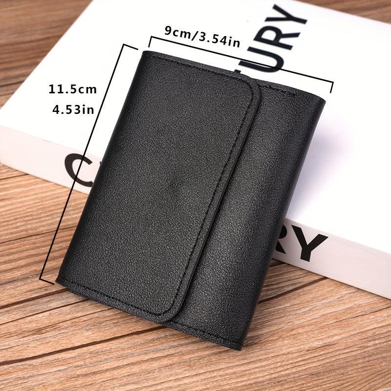 Men's Triold Wallet Ticket Holder Credit Card Bag