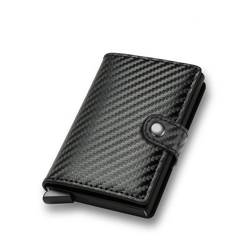 RFID Blocking Carbon Fiber Credit Card Holder Wallet
