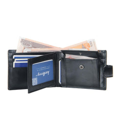 Men's Crocodile Pattern PU Leather Wallet