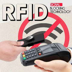Aluminum Card Holder RFID Blocking Anti-theft Case with Airtag Holder