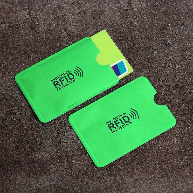 Men's Aluminium Anti Theft Bank Sleeve Wallet RFID Blocking