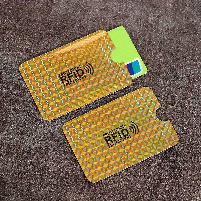 Men's Aluminium Anti Theft Bank Sleeve Wallet RFID Blocking