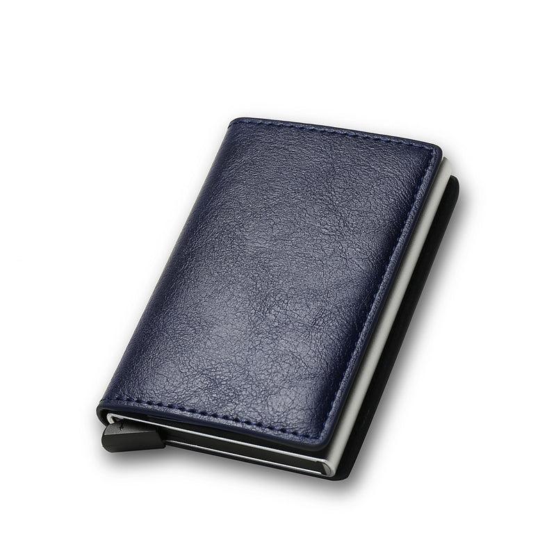 Men's RFID Blocking Card Holder Pop up card Credit Card Holder Money Clip