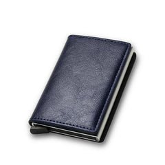 Men's RFID Blocking Card Holder Pop up card Credit Card Holder Money Clip